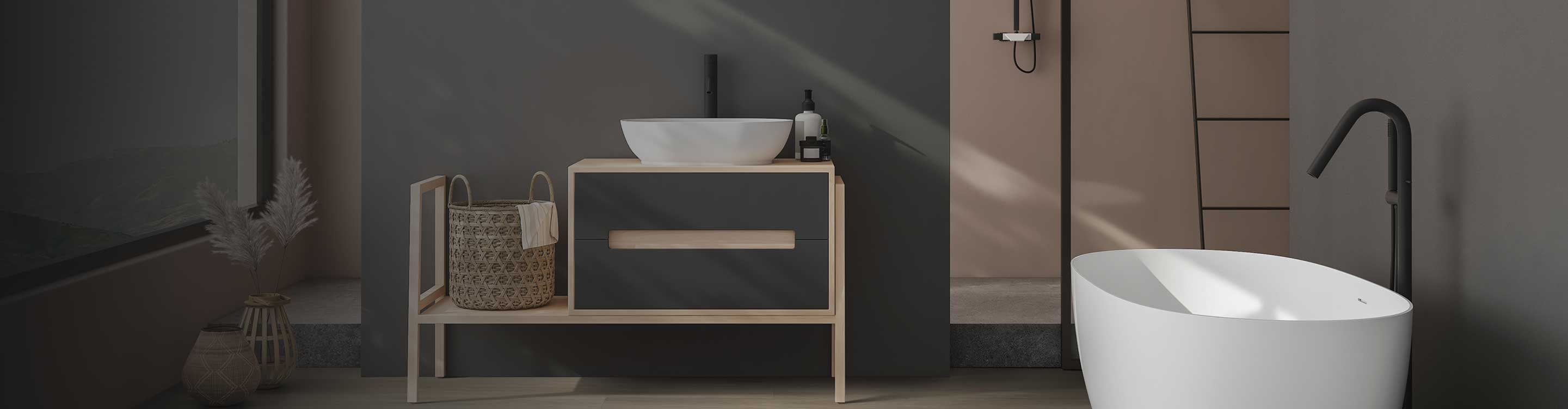 Waterproof flooring in bathroom